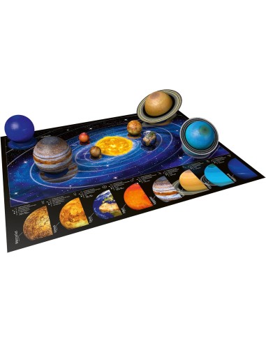 Puzzle 3D Il Sistema Solare – Globo Educativo 540 Pezzi per Bambini e Adulti RAV116683 Ravensburger | Futurartshop.com