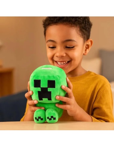 Minecraft Peluche 20 cm con Salvadanaio – Giocattolo Morbido per Bambini VYAMNC36-5412  | Futurartshop.com