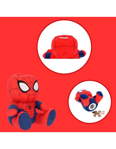 Spider Man Plush 20 cm with Coin Bank – Soft Toy for Kids VYASPI36-5411  | Futurartshop.com