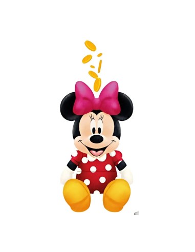 Minnie Peluche 20 cm con Salvadanaio – Giocattolo Morbido per Bambini VYAMIN36-5410  | Futurartshop.com