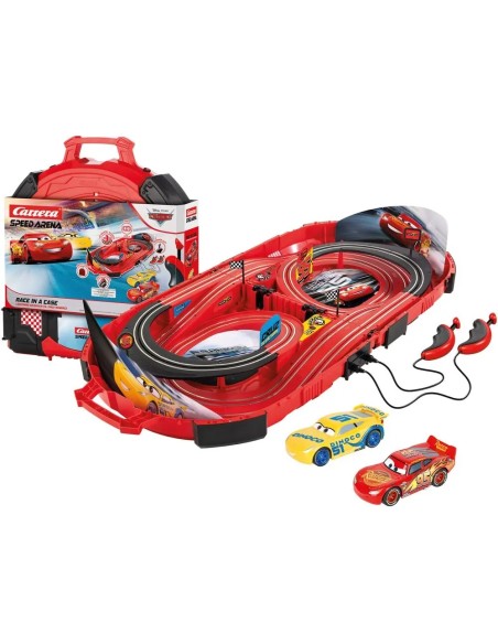 Disney Pixar Cars Track 2.7 m Scale 1:50 – Racing Circuit for Kids CAR20016002 Carrera go | Futurartshop.com
