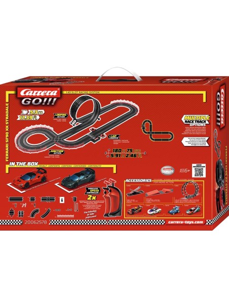 Ferrari SF90 XX Stradale – Electric Racing Track for Kids CAR20062578 Carrera go | Futurartshop.com