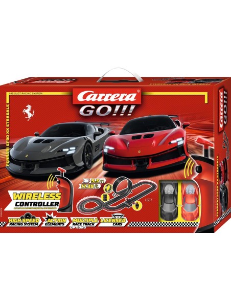 Ferrari SF90 XX Stradale – Pista Elettrica da Corsa per Bambini CAR20062578 Carrera go | Futurartshop.com