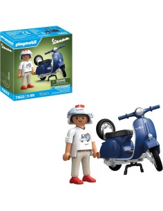 Playmobil Vespa 71622 Sprint Veloce Blue – Collectible Scooter Model PLA71622 Playmobil | Futurartshop.com 2