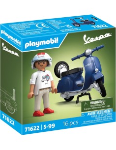 Playmobil Vespa 71622 Sprint Veloce Blue – Collectible Scooter Model PLA71622 Playmobil | Futurartshop.com