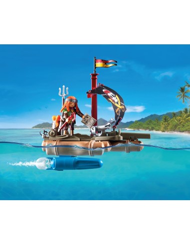 Playmobil 71794 Zattera dei Pirati – Playset Pirata con Tesoro PLA71794 Playmobil | Futurartshop.com