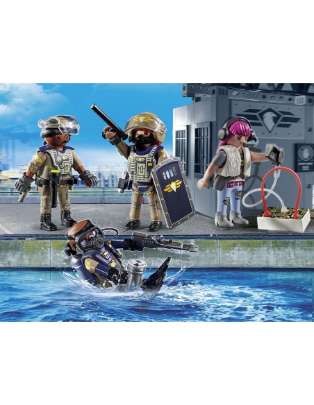Playmobil 71146 City Action Unità Speciale – Set 4 Personaggi Polizia PLA71146 Playmobil | Futurartshop.com