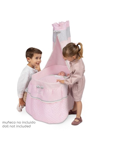 Sophie Doll Cradle with Bed and Wheels KREDE51075 Decuevas | Futurartshop.com
