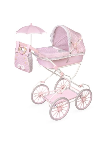 Sophie Carrozzina pieghevole per Bambole con Borsa e Lenzuola e ombrello KREDE81075 Decuevas | Futurartshop.com