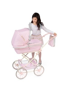 Sophie Reborn Doll Stroller with Bag and Umbrella – Adjustable Handle KREDE82075 Decuevas | Futurartshop.com