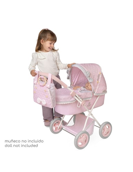 Sophie Vintage Convertible Doll Stroller with Bag and Bedding KREDE85075 Decuevas | Futurartshop.com