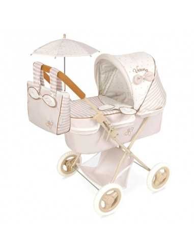 Verona Carrozzina per Bambole DeCuevas con Borsa, Ombrello e Biancheria KRE85078 Decuevas | Futurartshop.com