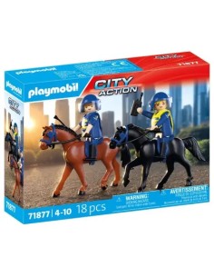 Playmobil 71877 Poliziotti a Cavallo – Set Gioco City Action con Cavalli PLA71877 Playmobil | Futurartshop.com