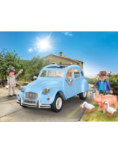 Playmobil 70640 Citroën 2CV – Classic Vintage Collectible Car PLA70640 Playmobil | Futurartshop.com