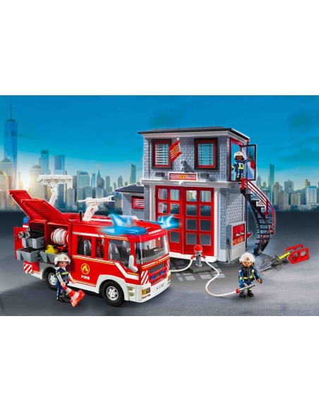 Playmobil 71603 Mega Set dei Vigili del Fuoco – Grande Set con Squadra e Mezzi PLA71603 Playmobil | Futurartshop.com