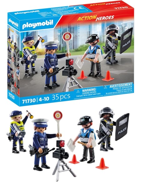 Playmobil 71730 Action Heroes – Police Figure Playset PLA71730 Playmobil | Futurartshop.com
