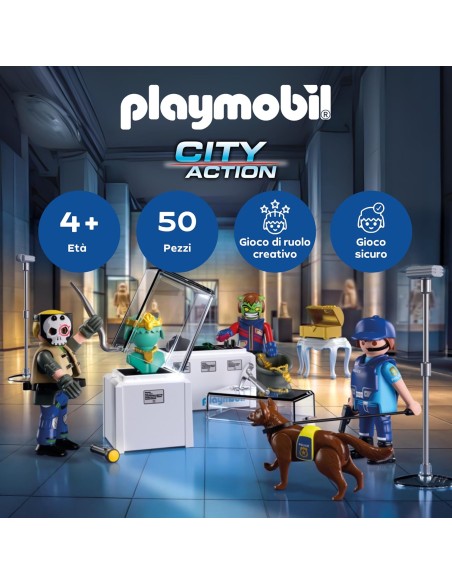 Playmobil 71876 Diamond Heist – Jewel Robbery Playset with Figures PLA71876 Playmobil | Futurartshop.com