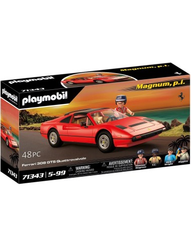 Playmobil 71343 Magnum P.I. Ferrari 308 GTS – Auto da Collezione PLA71343 Playmobil | Futurartshop.com