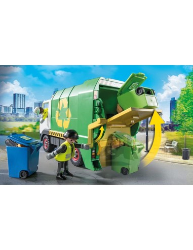 Playmobil 71234 City Life – Camion Raccolta Differenziata con Cassonetti PLA71234 Playmobil | Futurartshop.com