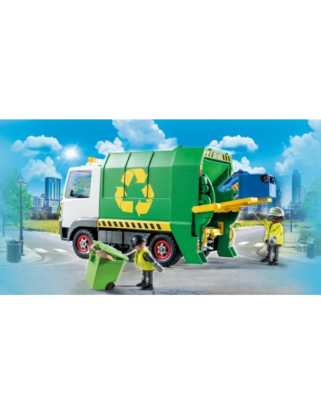 Playmobil 71234 City Life – Recycling Truck with Bins and Figures PLA71234 Playmobil | Futurartshop.com