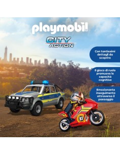 Playmobil 71875 Polizia – Inseguimento con Pick-Up e Set di Accessori PLA71875 Playmobil | Futurartshop.com 2