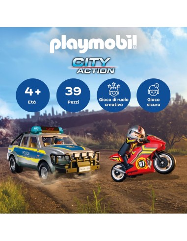 Playmobil 71875 Polizia – Inseguimento con Pick-Up e Set di Accessori PLA71875 Playmobil | Futurartshop.com