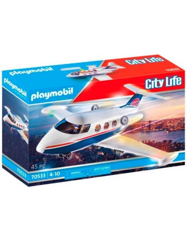 Playmobil 70533 Private Jet – Airplane Playset with Pilot and Passengers PLA70533 Playmobil | Futurartshop.com