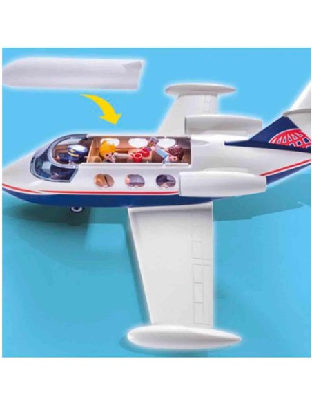Playmobil 70533 Private Jet – Aereo Privato con Piloti e Passeggeri PLA70533 Playmobil | Futurartshop.com