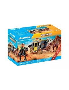 Playmobil 71862 Diligenza del Far West – Set con Cavalli e Bandito PLA71862 Playmobil | Futurartshop.com