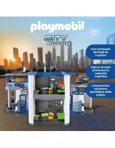 Playmobil 71873 Centrale di Polizia – Set con Celle, Agenti e Accessori PLA71873 Playmobil | Futurartshop.com 2