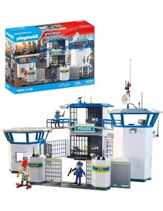 Playmobil 71873 Police Headquarters – Playset with Jail, Officers & Gear PLA71873 Playmobil | Futurartshop.com