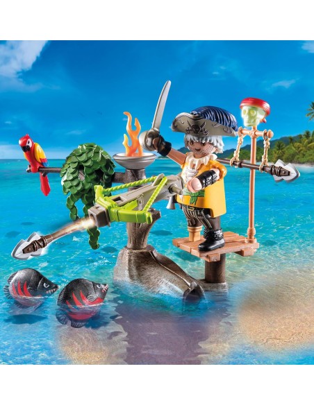 Playmobil 71795 Pirate with Crossbow – Pirate Figure with Accessories PLA71795 Playmobil | Futurartshop.com