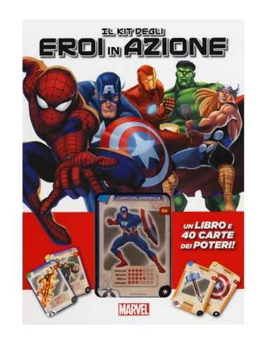 book the heroes in action kit PAN6624WD Panini | Futurartshop.com
