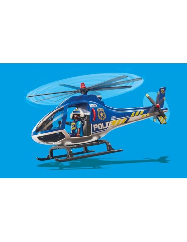 Playmobil 70569 Elicottero della Polizia – Set con Fuggitivo e Accessori PLA70569 Playmobil | Futurartshop.com