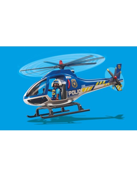 Playmobil 70569 Elicottero della Polizia – Set con Fuggitivo e Accessori PLA70569 Playmobil | Futurartshop.com
