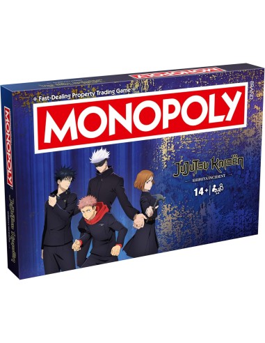 Monopoly Jujutsu Kaisen – Gioco da Tavolo Collezione Anime WIMWM04688-ITA Hasbro | Futurartshop.com