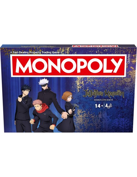 Monopoly Jujutsu Kaisen – Gioco da Tavolo Collezione Anime WIMWM04688-ITA Hasbro | Futurartshop.com