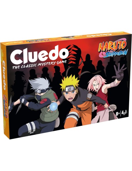 Cluedo Naruto Shippuden – Gioco da Tavolo Mistery Edition Anime WIMWM04940-ITA Hasbro | Futurartshop.com