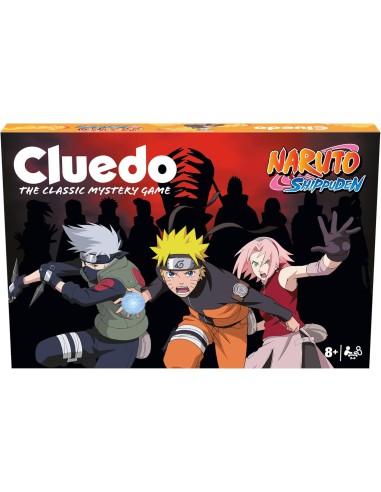 Cluedo Naruto Shippuden – Gioco da Tavolo Mistery Edition Anime WIMWM04940-ITA Hasbro | Futurartshop.com