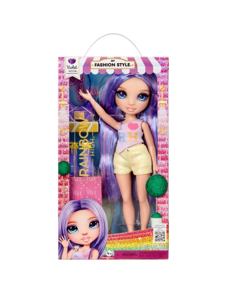 Rainbow High Violet – 28 cm Rainbow Fashion Doll for Kids MGA547563 MGA | Futurartshop.com