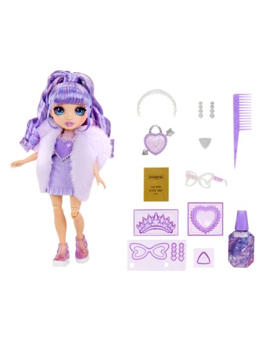 Rainbow High Violet – Bambola Fashion Creative Crystal da 28 cm MGA121404 MGA | Futurartshop.com