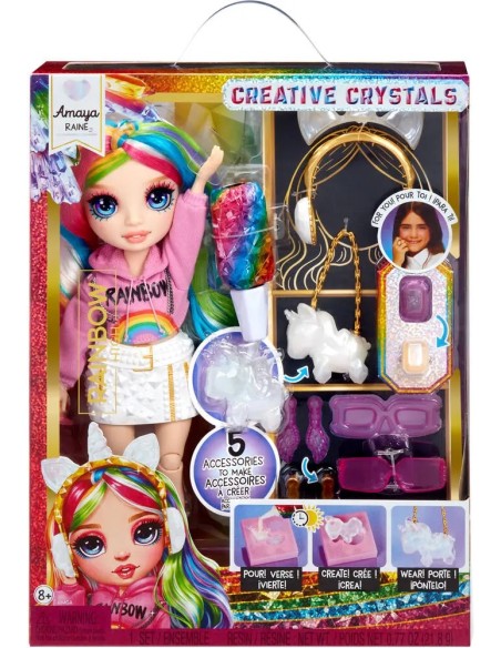 Rainbow High Amaya – Bambola Fashion Creative Crystal da 28 cm MGA121411 MGA | Futurartshop.com