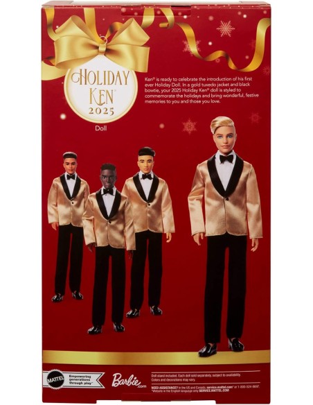 Barbie Signature Ken Magia delle Feste 2025 – Bambola da Collezione AGRJGK55 Mattel | Futurartshop.com