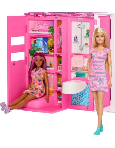 Barbie Loft Casa delle Vacanze Playset con Bambola Bionda Inclusa AGRHRJ77 Mattel | Futurartshop.com
