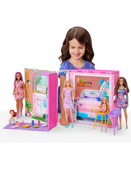 Barbie Loft Casa delle Vacanze Playset con Bambola Bionda Inclusa AGRHRJ77 Mattel | Futurartshop.com