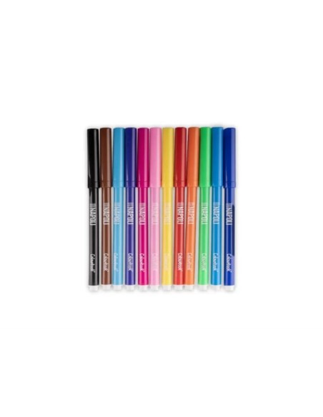 Pack of 12 SSC Napoli markers LAGSSCN25075 Colourbook | Futurartshop.com