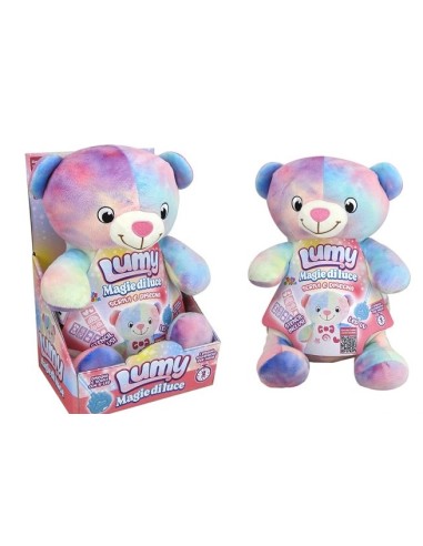 Lumy Orsetto Peluche 27cm con Penna LED UV Scrive e Disegna Magie TOY28500 Toys Garden | Futurartshop.com