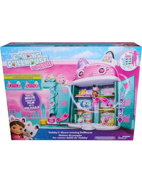 Gabby's Dollhouse Movie Casa delle Bambole Tema Film con Accessori AGR6074334 Spin master | Futurartshop.com