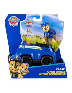Paw Patrol Chase Police Car Vehicle Toy with Character Figure AGR6071210 Spin master | Futurartshop.com