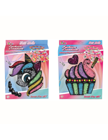 Fatti Bella Beads Set Cupcake or Unicorn - 2 Designs TOY27119 Toys Garden | Futurartshop.com